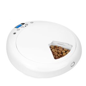 Automatic Pet Feeder 6-Meals Portion with Digital Timer Food Dispenser Wet and Dry Foods