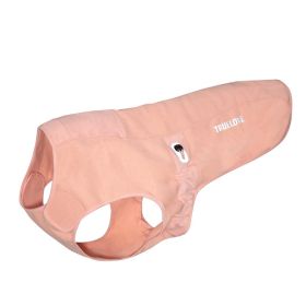 Dog Antibacterial Deodorant Cotton-padded Coat (Option: Pink-S)