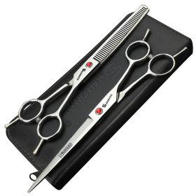 Poodle Professional Pet Grooming Tools (Option: Silver Straight Snips)