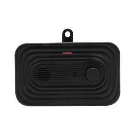 New Outdoor Waterproof Automatic Ultrasonic Drive Dog Bark Stopper (Option: Black-Bark Stopper)